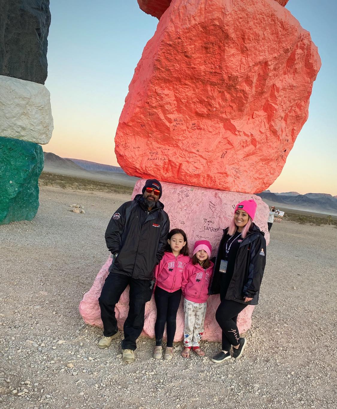 Woman writing about healing from grief and emotional burnout after death of husband. (pictured at rainbow rocks)